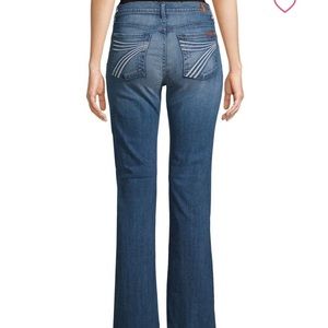 7 For All Mankind Dojo wide leg flare jeans